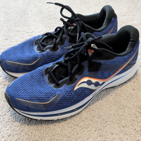 Saucony Other - Saucony OMNI 20 S20681-16 Royal/Black Men's Runing Shoes Medium Size 12.5